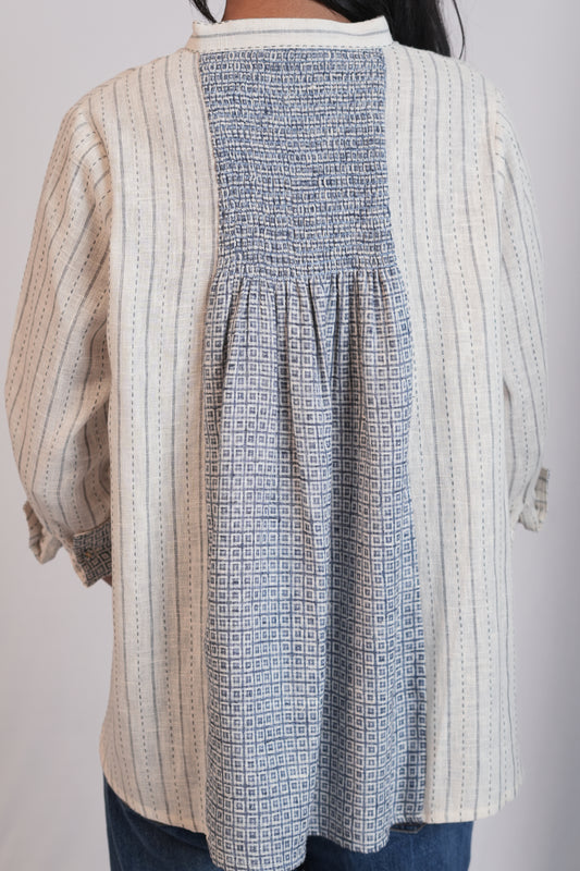 Arya - White/Blue