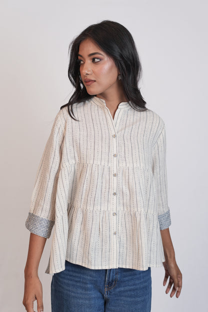 Arya - White/Blue